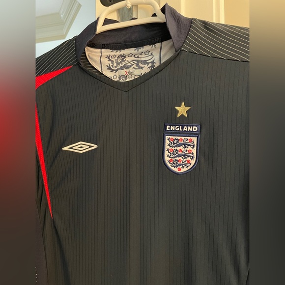 Umbro England National Team Three Lions Soccer Football Jersey - Youth XL - Picture 2 of 4